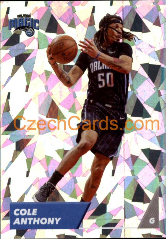 Cole Anthony 2021/22 Panini NBA sticker and card #249
