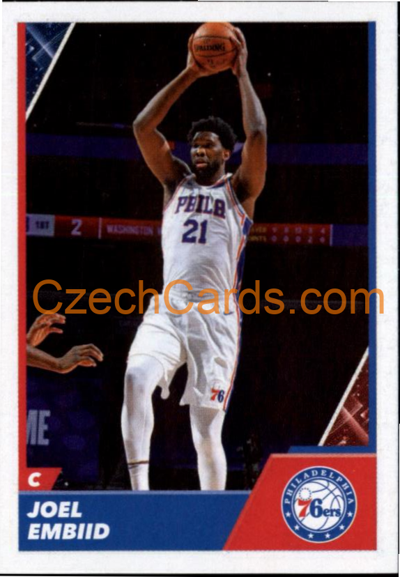 Joel Embiid 2021/22 Panini NBA sticker and card #265