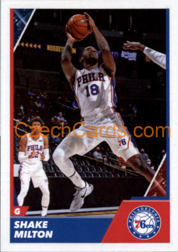 Shake Milton 2021/22 Panini NBA sticker and card #271