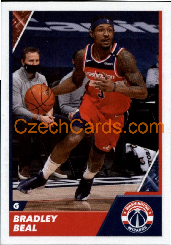 Bradley Beal 2021/22 Panini NBA sticker and card #292