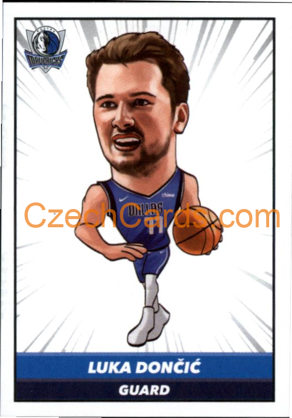 Luka Dončić 2021/22 Panini NBA sticker and card #302