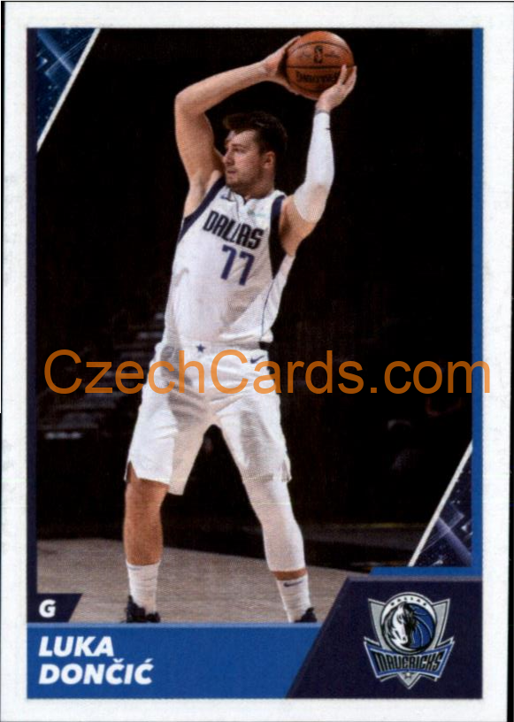 Luka Dončić 2021/22 Panini NBA sticker and card #304