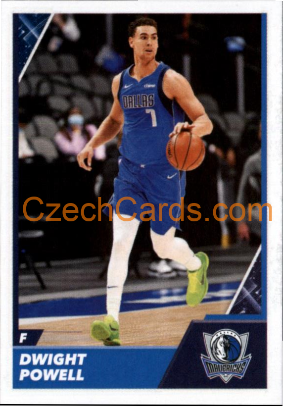 Dwight Powell 2021/22 Panini NBA sticker and card #310