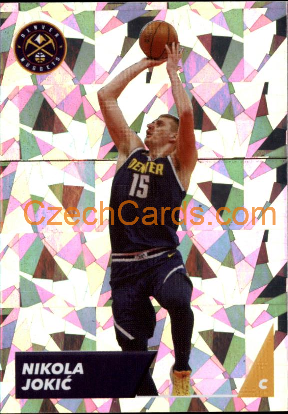 Nikola Jokić. 2021/22 Panini NBA sticker and card #316