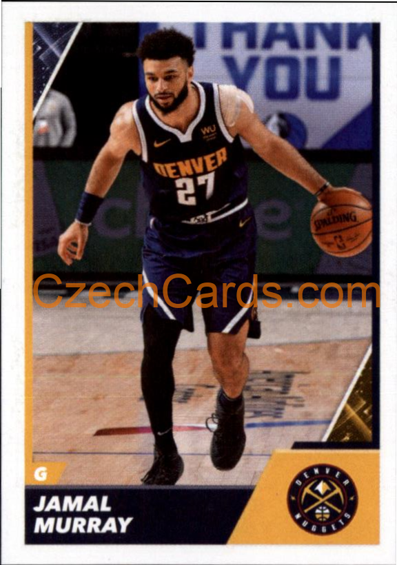Jamal Murray 2021/22 Panini NBA sticker and card #318