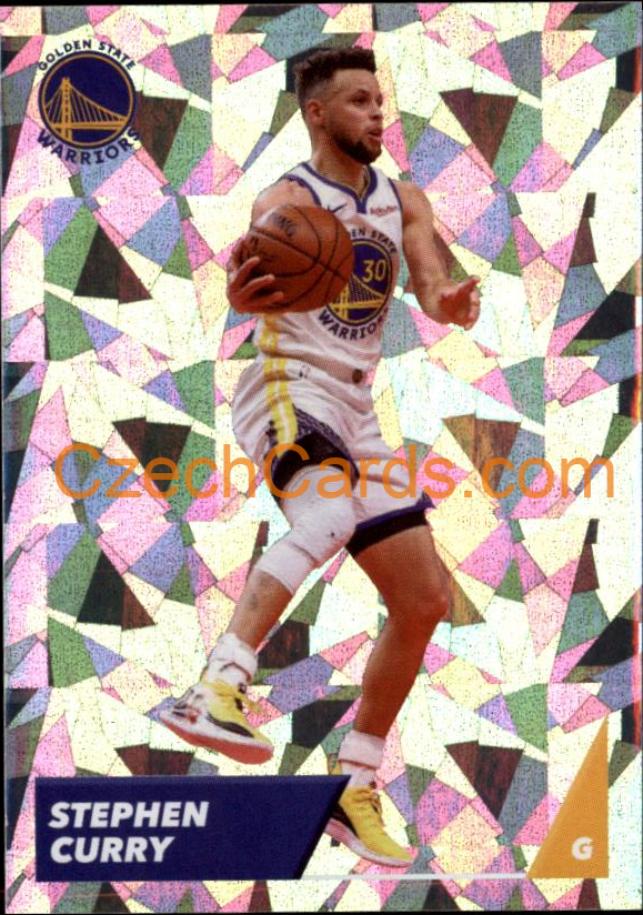 Stephen Curry 2021/22 Panini NBA sticker and card #329