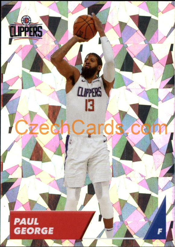 Paul George 2021/22 Panini NBA sticker and card #353