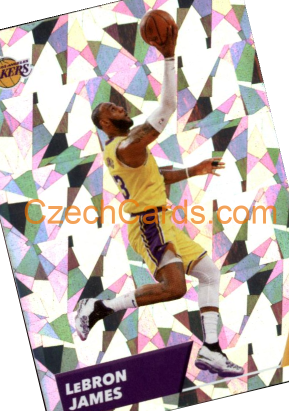 LeBron James 2021/22 Panini NBA sticker and card #368