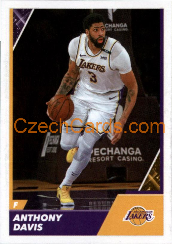 Anthony Davis 2021/22 Panini NBA sticker and card #370