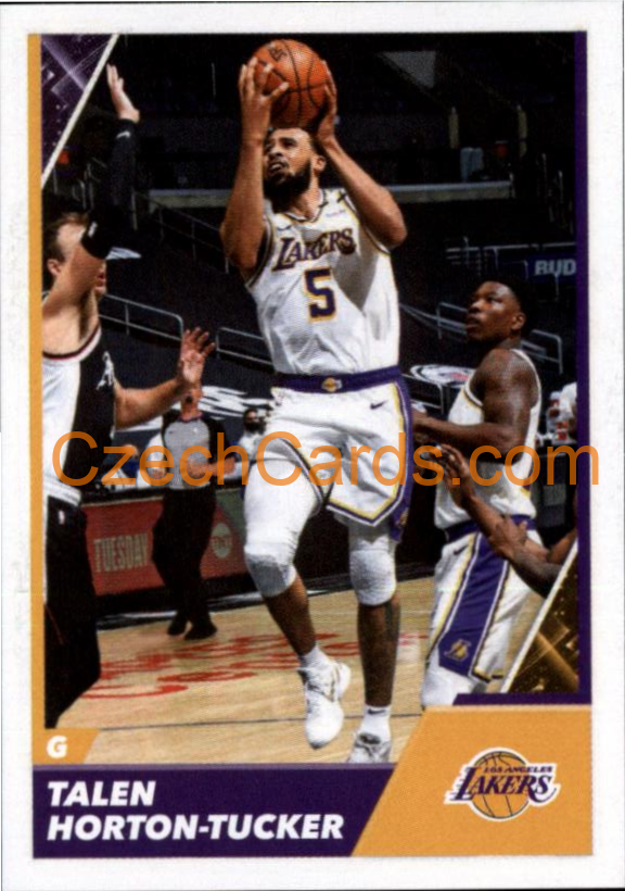 Talen Horton-Tucker 2021/22 Panini NBA sticker and card #373