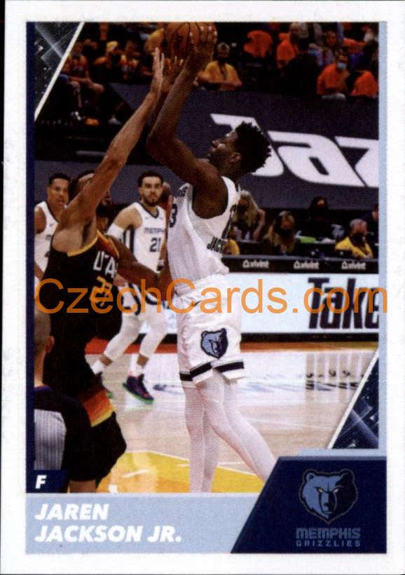 Jaren Jackson Jr. 2021/22 Panini NBA sticker and card #383