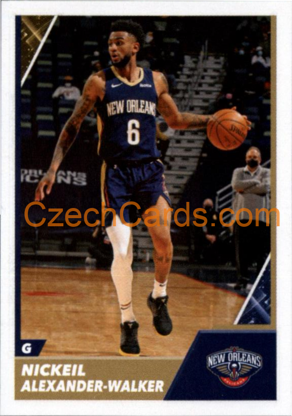 Nickeil Alexander-Walker 2021/22 Panini NBA sticker and card #408