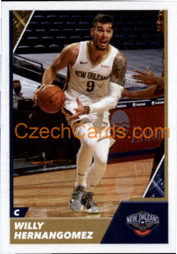 Willy Hernangomez 2021/22 Panini NBA sticker and card #416