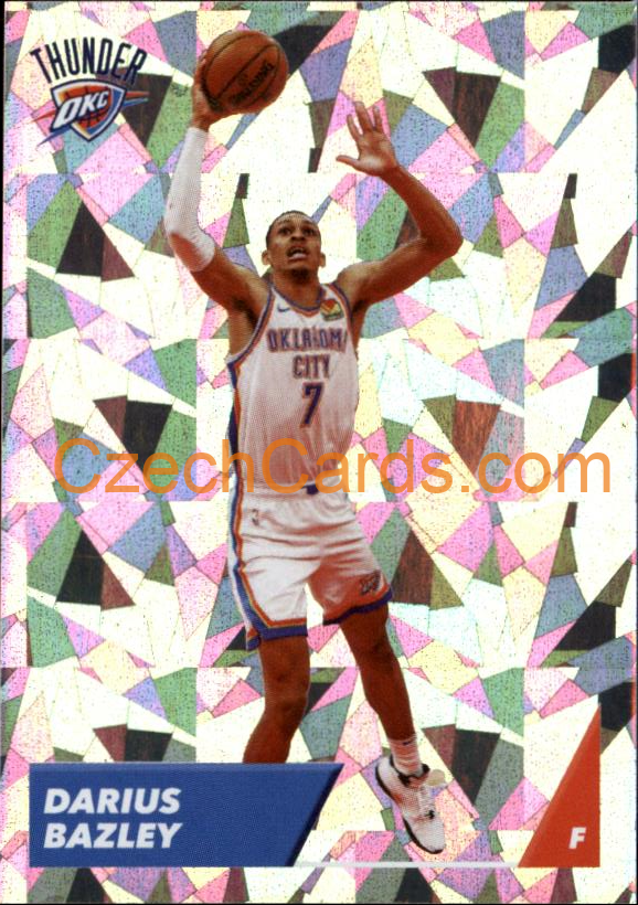 Darius Bazley 2021/22 Panini NBA sticker and card #418