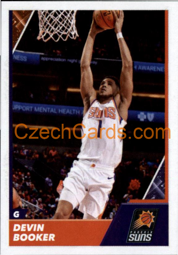 Devin Booker 2021/22 Panini NBA sticker and card #438