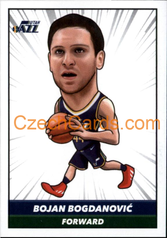 Bojan Bogdanović 2021/22 Panini NBA sticker and card #484