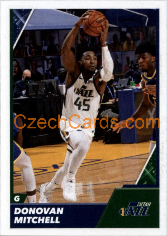 Donovan Mitchell 2021/22 Panini NBA sticker and card #488
