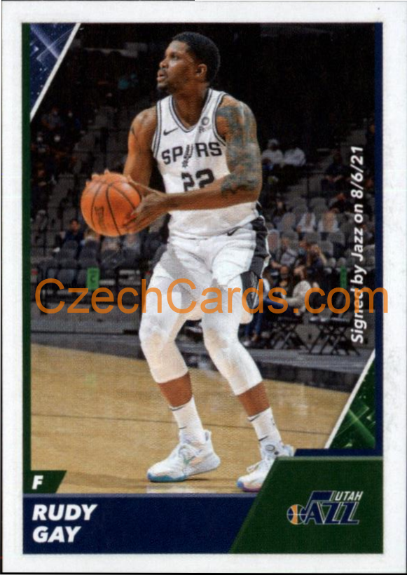 Rudy Gay 2021/22 Panini NBA sticker and card #492
