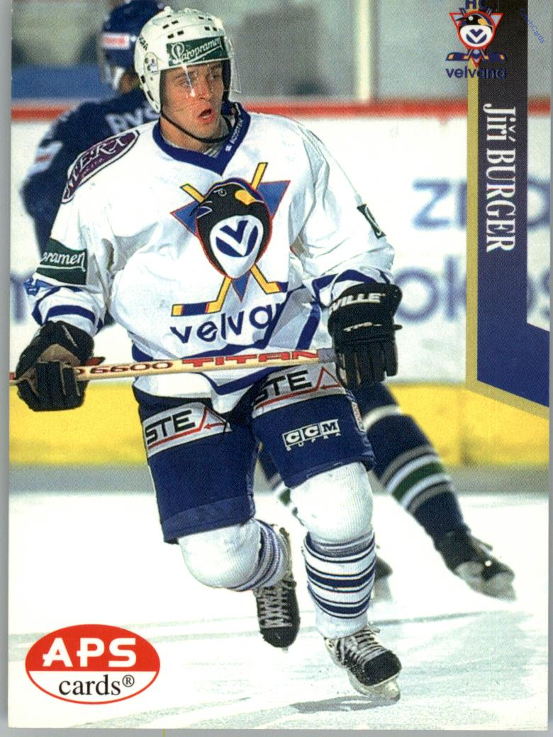 Jiří Burger APS 97/98 hokejová karta #210
