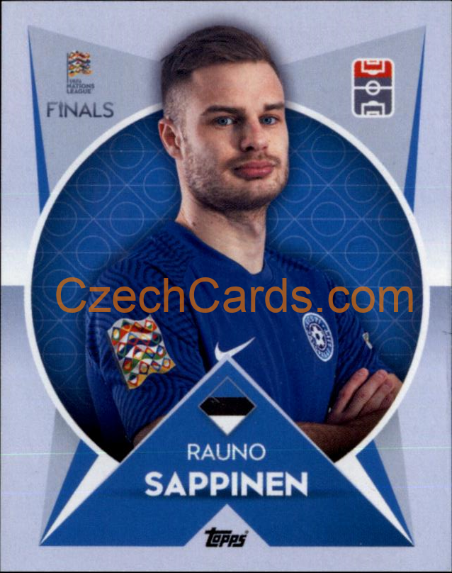 Rauno Sappinen 2022/23 Topps Nations League #47