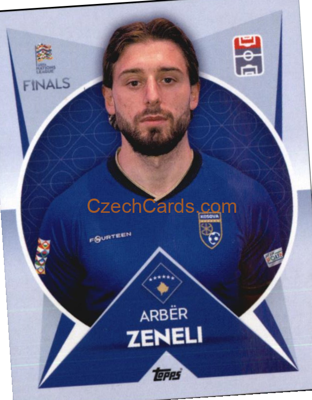 Arbër Zeneli 2022/23 Topps Nations League #79