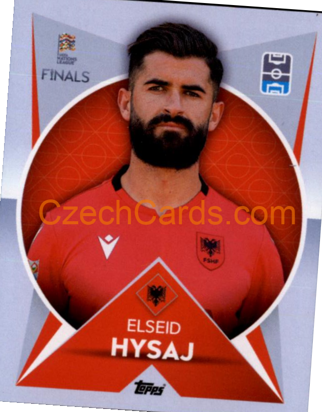 Elseid Hysaj 2022/23 Topps Nations League #105