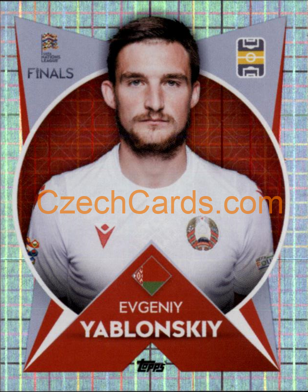 Evgeniy Yablonskiy 2022/23 Topps Nations League foil #108