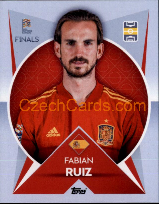 Fabian Ruiz 2022/23 Topps Nations League #129