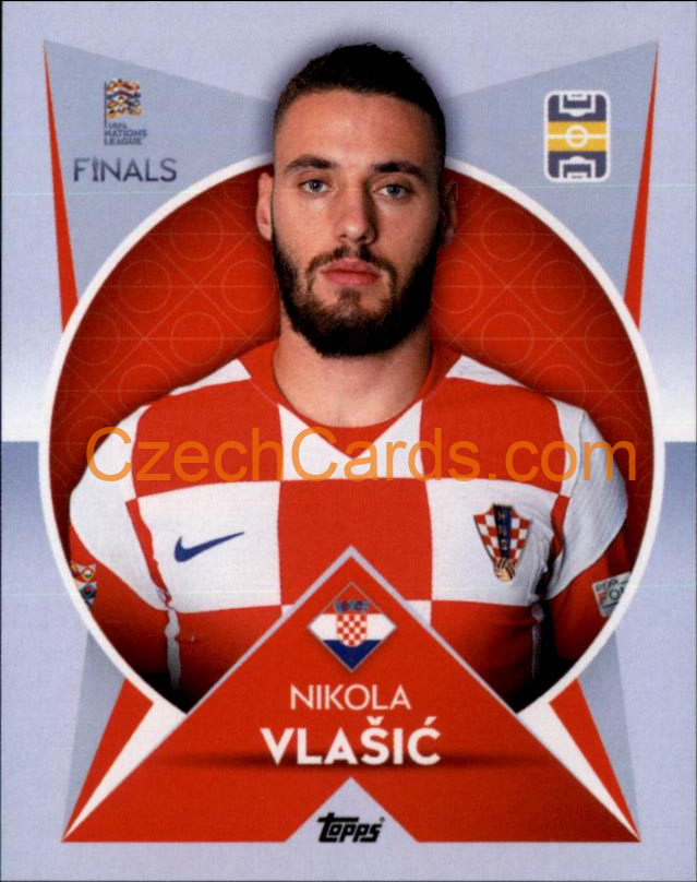 Nikola Vlašić 2022/23 Topps Nations League #135