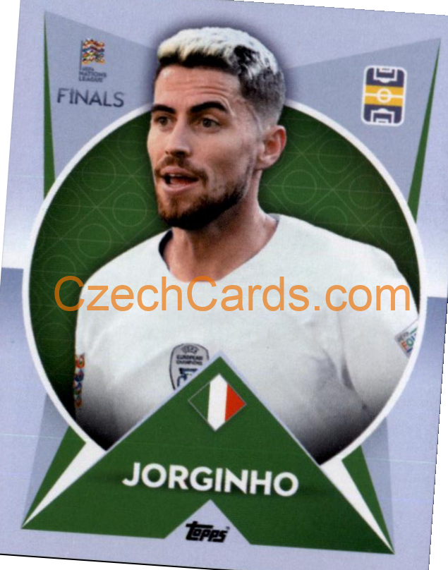 Jorginho 2022/23 Topps Nations League #138