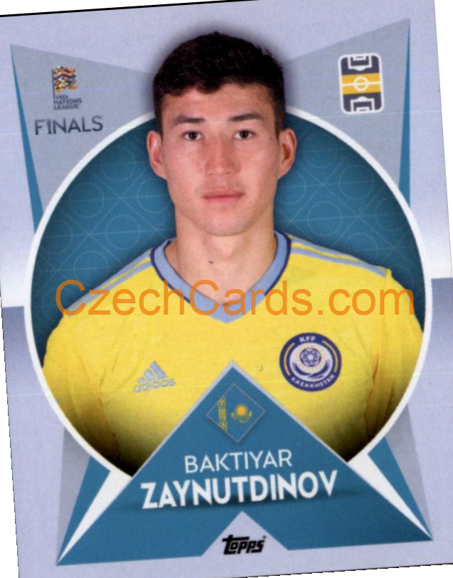 Baktiyar Zaynutdinov 2022/23 Topps Nations League #142