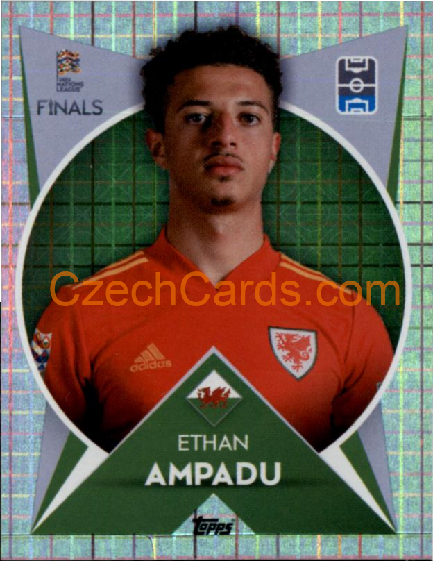 Ethan Ampadu 2022/23 Topps Nations League foil #146