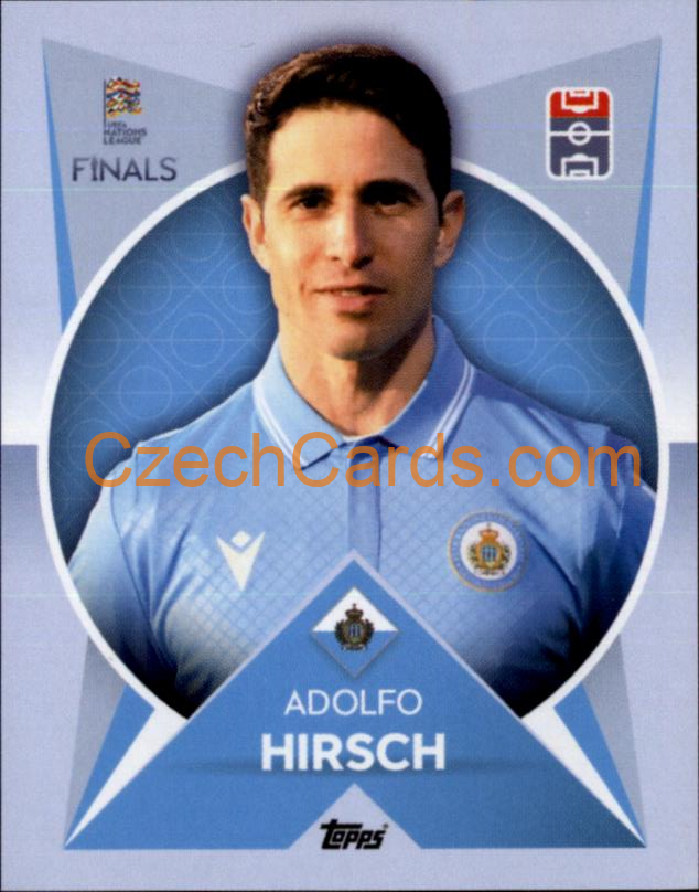 Adolfo Hirsch 2022/23 Topps Nations League #169