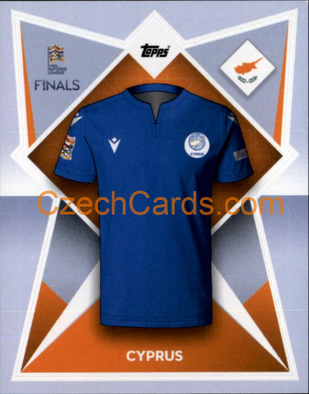 Cyprus kitts 2022/23 Topps Nations League #181