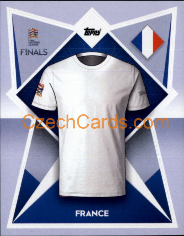 France kitts 2022/23 Topps Nations League #188