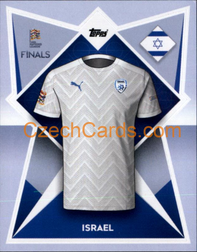 Israel kitts 2022/23 Topps Nations League #195