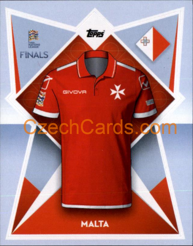 Malta kitts 2022/23 Topps Nations League #203