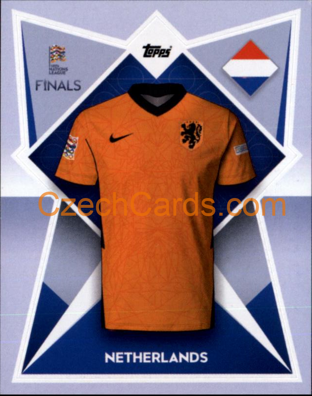 Netherlands kitts 2022/23 Topps Nations League #206