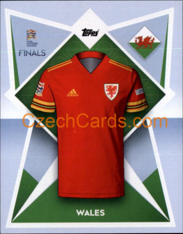 Wales kitts 2022/23 Topps Nations League #224
