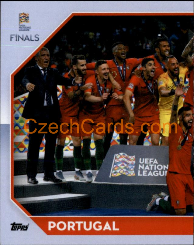 Portugal — 1st Winner 2022/23 Topps Nations League #230