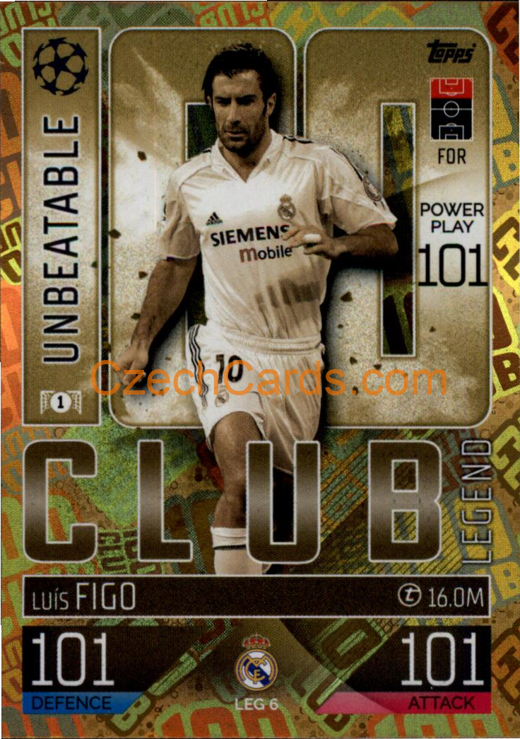 Luis Figo 2022/23 Match Attax Extra Club Legend #LEG6