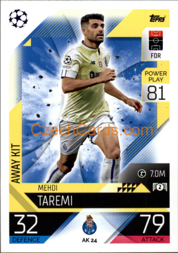 Mehdi Taremi (FC Porto) 2022/23 Match Attax Extra #AK 24