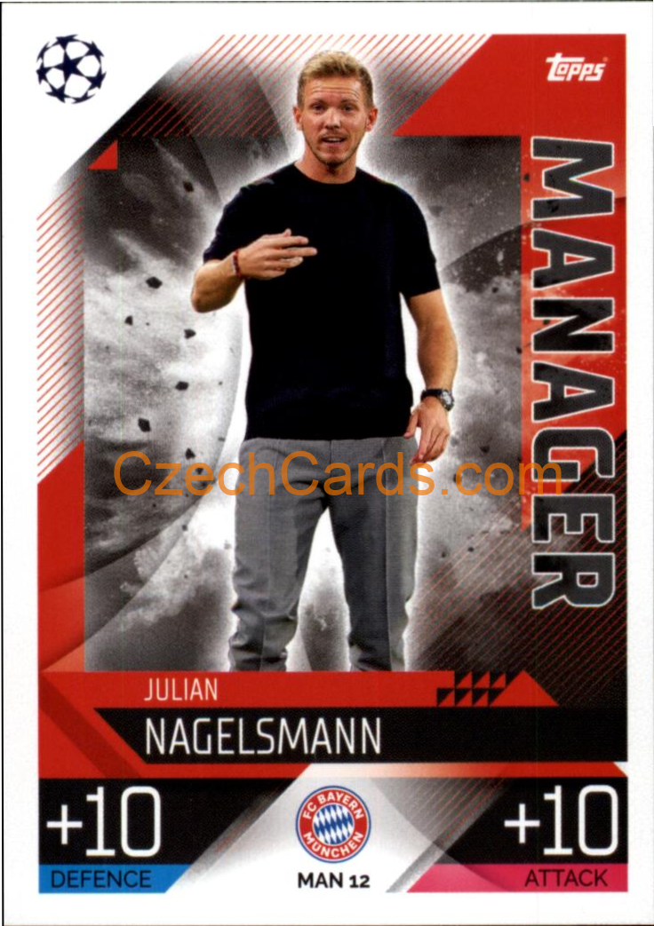 Julian Nagelsmann (FC Bayern München) 2022/23 Match Attax Extra #MAN 12