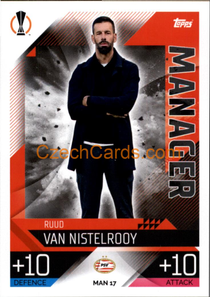 Ruud van Nistelrooy (PSV Eindhoven 2022/23 Match Attax Extra #MAN 17