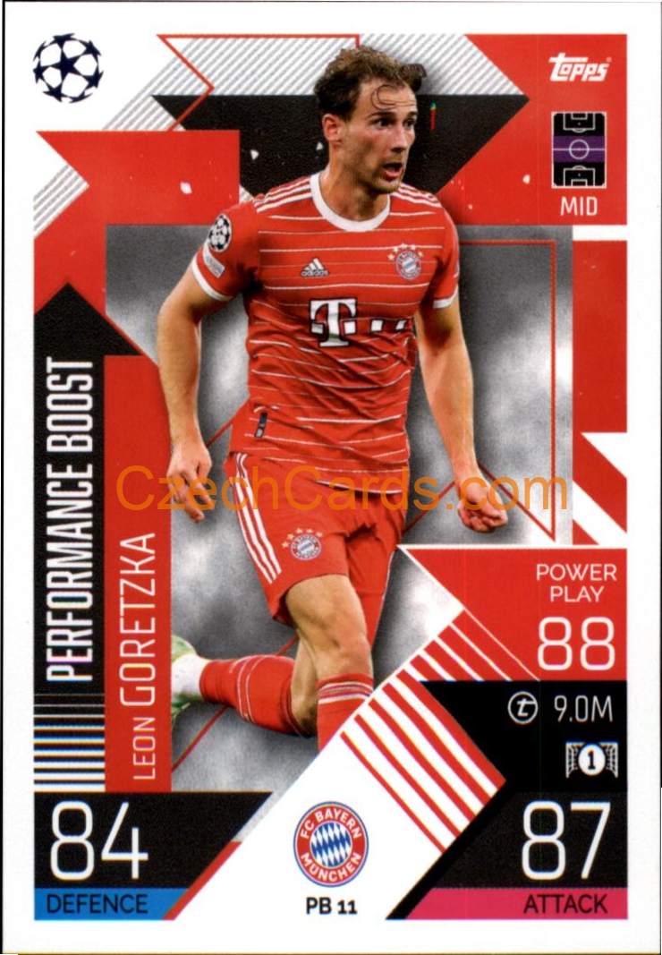Leon Goretzka (FC Bayern München) 2022/23 Match Attax Extra #PB 11