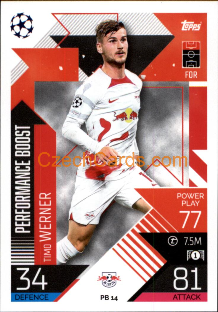Timo Werner (RB Leipzig) 2022/23 Match Attax Extra #PB 14