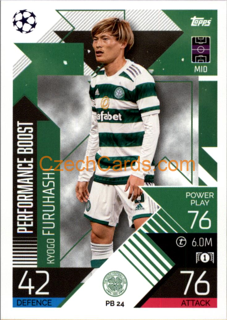 Kyogo Furuhashi (Celtic FC) 2022/23 Match Attax Extra #PB 24