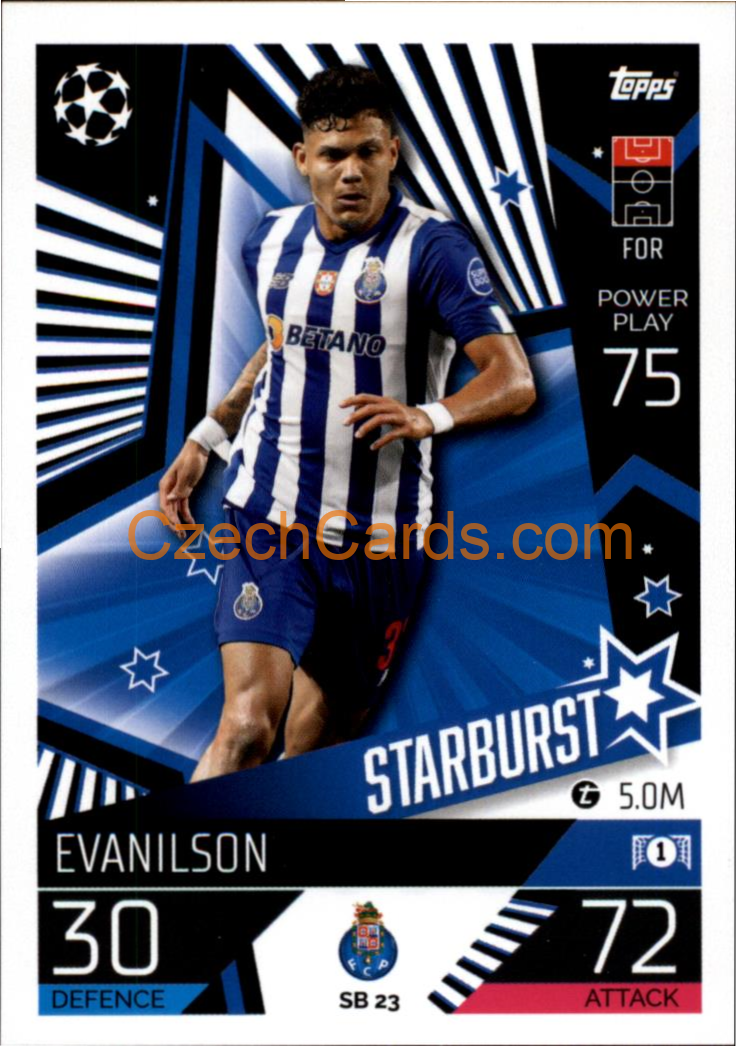 Evanilson (FC Porto) 2022/23 Match Attax Extra #SB 23