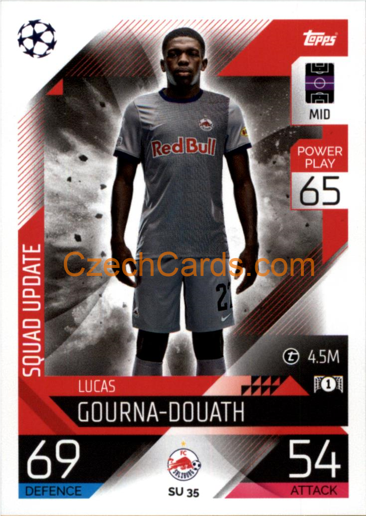 Lucas Gourna-Douath (FC Salzburg) 2022/23 Match Attax Extra #SU 35