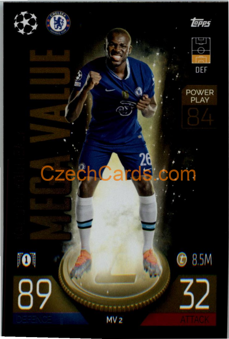 Kalidou Koulibaly (Chlsea) 2022/23 Match Attax Extra #MV 2